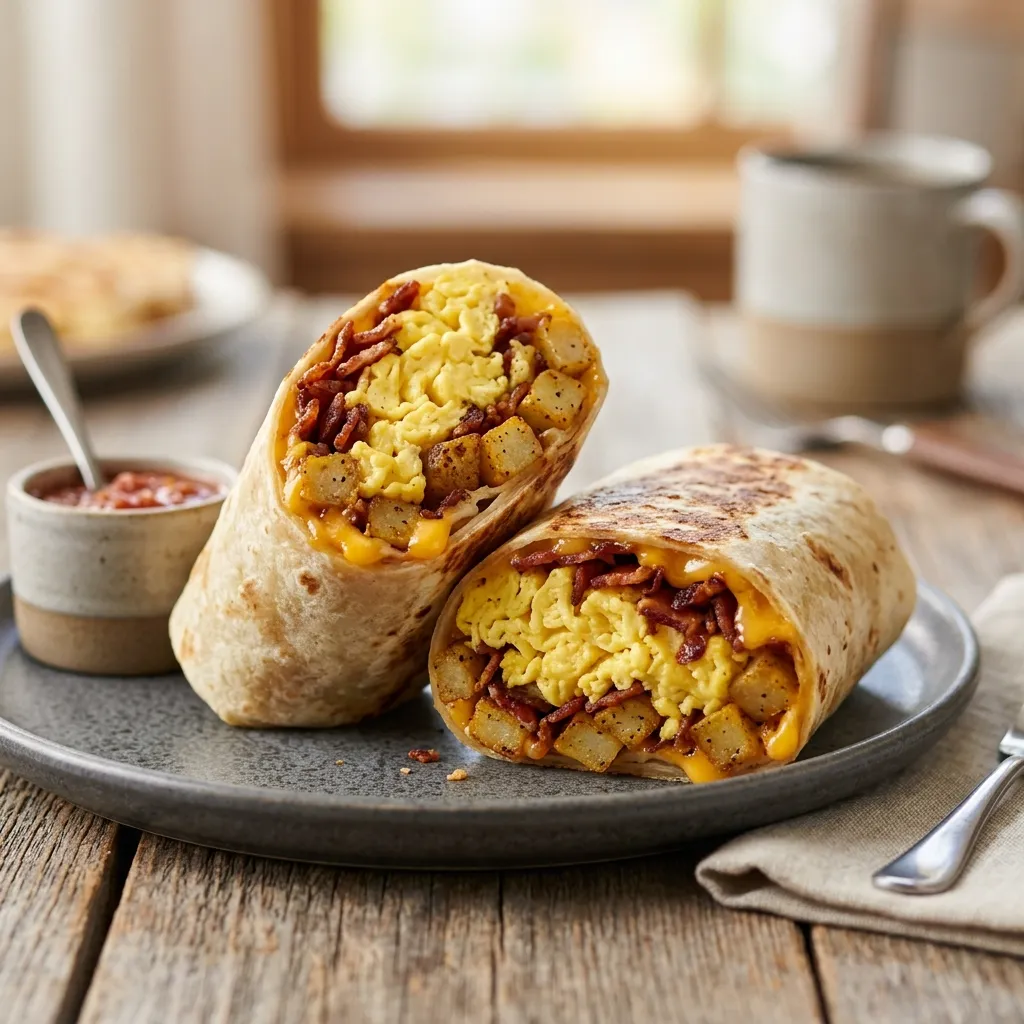 Bacon Breakfast Burrito