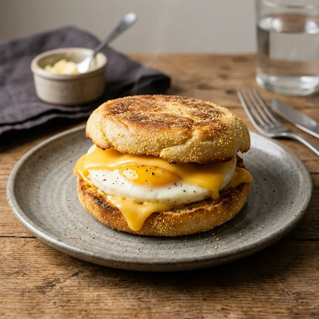 Egg and Cheese English Muffin
