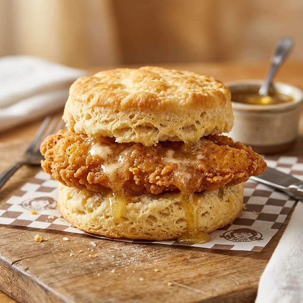 Honey Butter Chicken Biscuit
